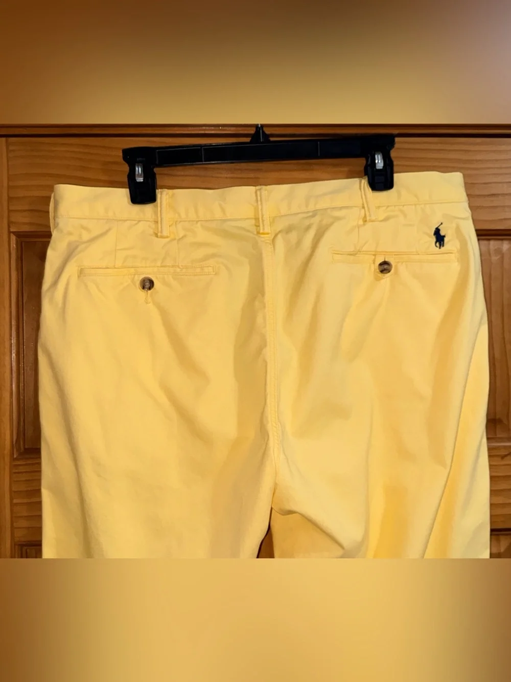 Polo by Ralph Lauren Yellow Men’s Chino Pants-Stretch St. Fit-36”x32”-EC